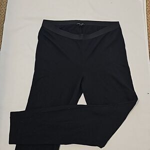 EILEEN FISHER Black Legging Stretch Jersey M